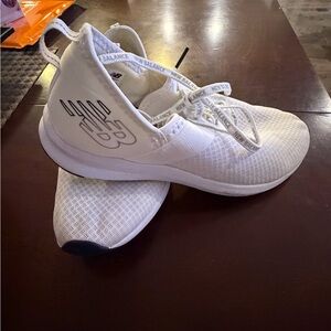 New Balance Women's White Athletic Sneakers